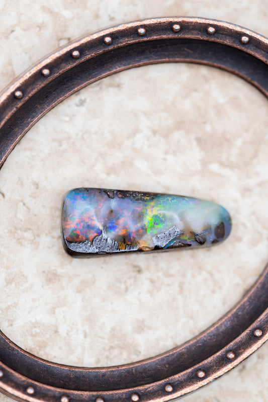 【No.012 — THE AURORA】Australian Boulder Opal