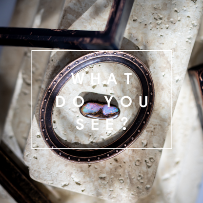 【005 — DAWN & STARS】Australian Boulder Opal