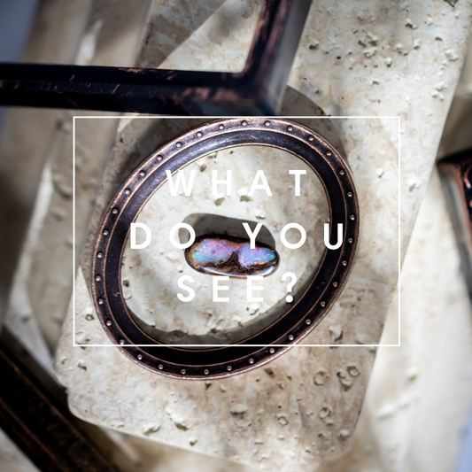【005 — DAWN & STARS】Australian Boulder Opal