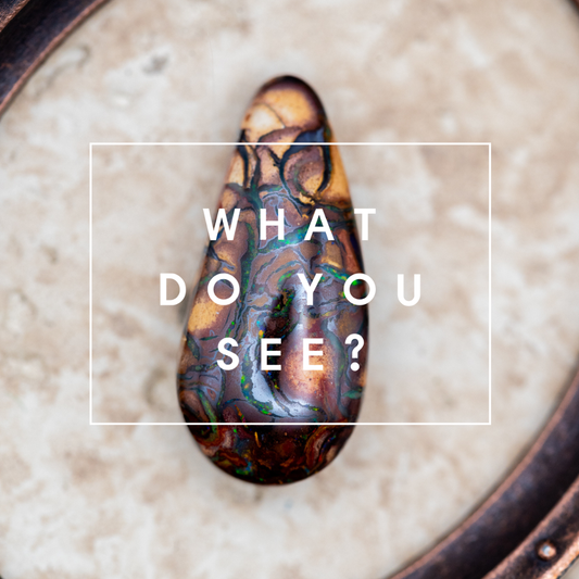 【No.014 — THE CANYON RIVER】Australian Boulder Opal
