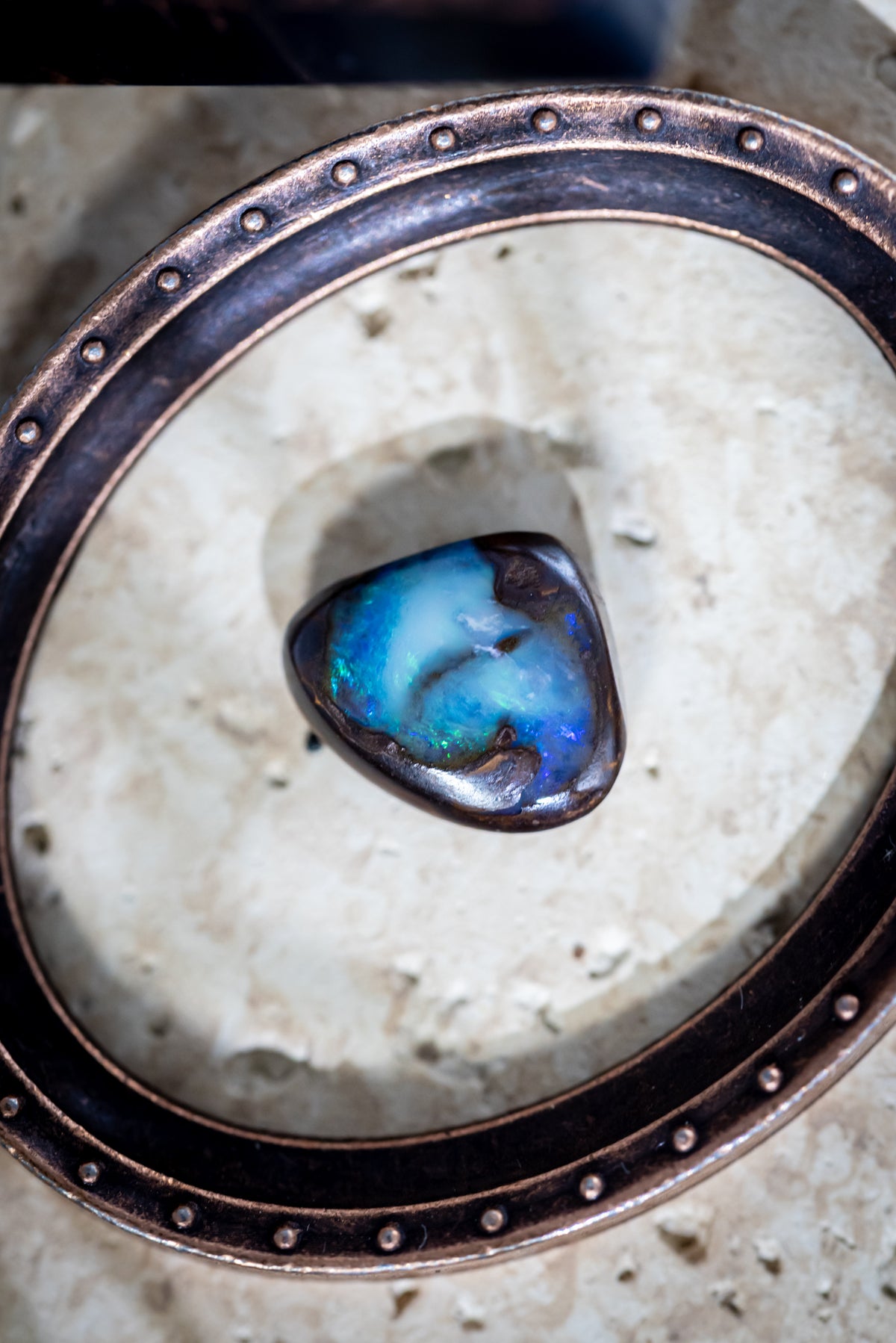 【002 — THE DEEP】Australian Boulder Opal