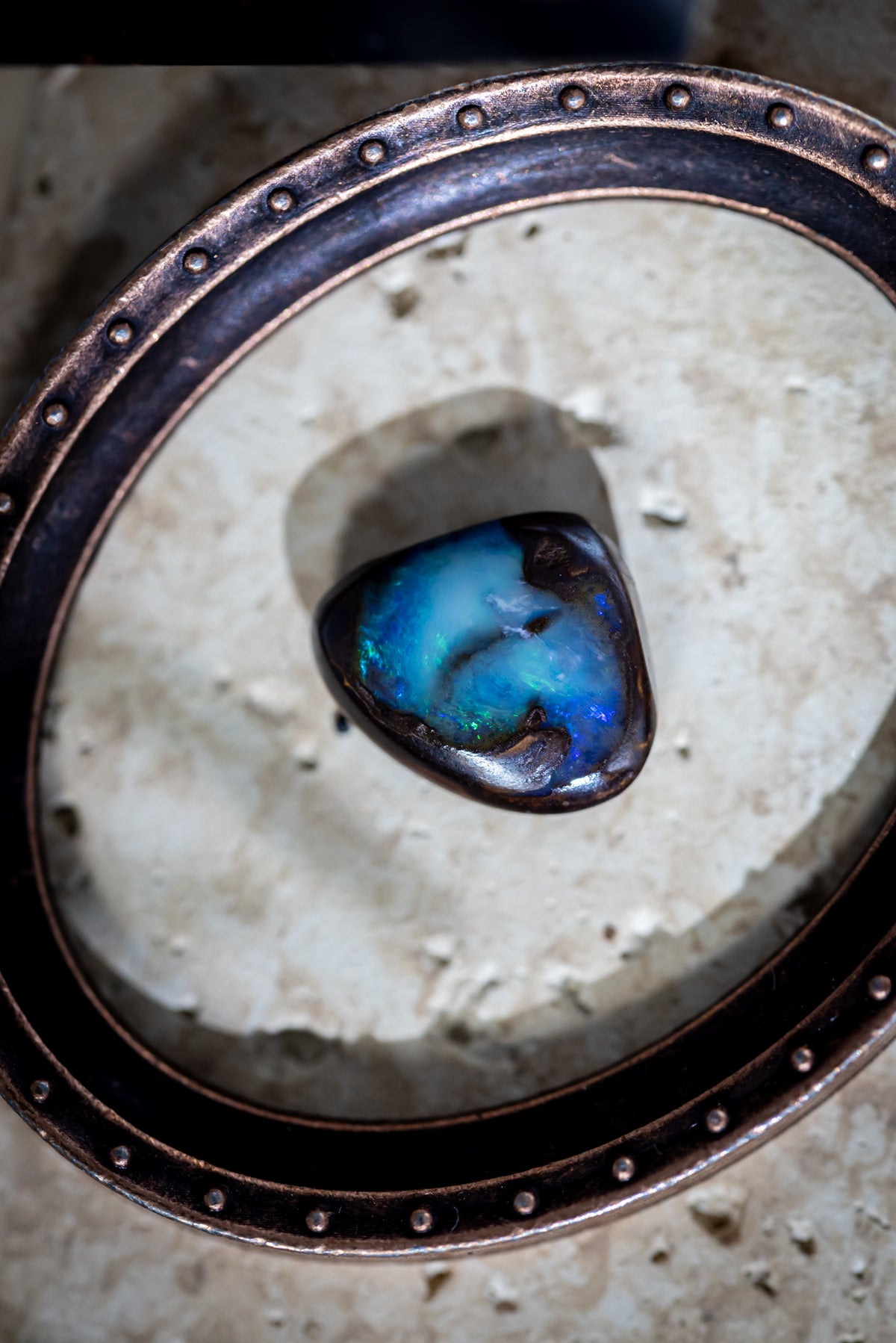 【002 — THE DEEP】Australian Boulder Opal