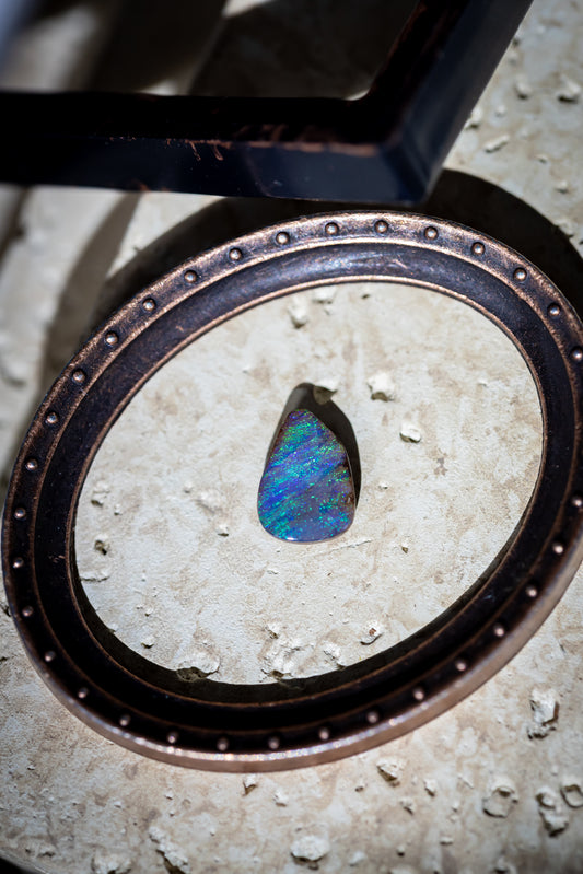 【003 — INTO THE COSMOS】Australian Boulder Opal
