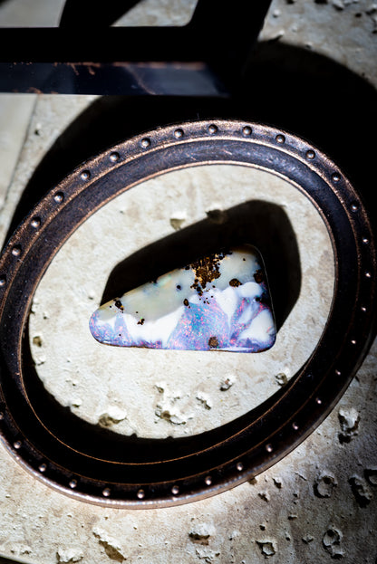 【001 — ALPENGLOW】Australian Boulder Opal