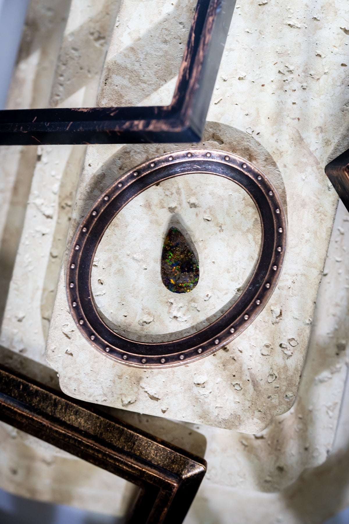 【No.010 — NIGHT ARRIVAL】Australian Boulder Opal