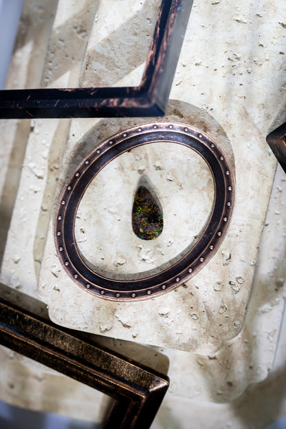 【No.010 — NIGHT ARRIVAL】Australian Boulder Opal