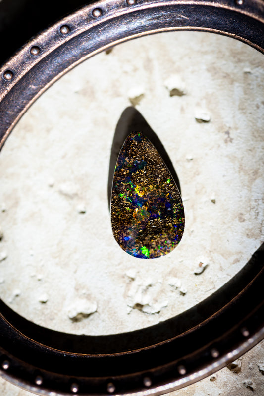 【No.010 — NIGHT ARRIVAL】Australian Boulder Opal