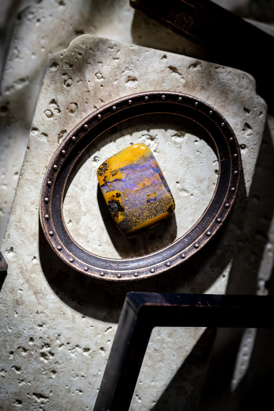 【009 — THE DISTANT LAND】Australian Boulder Opal