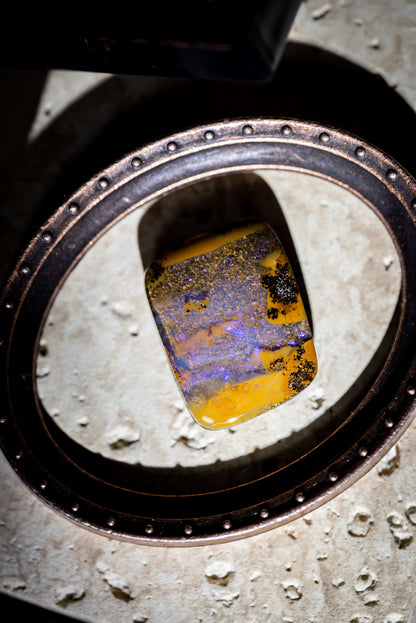 【009 — THE DISTANT LAND】Australian Boulder Opal