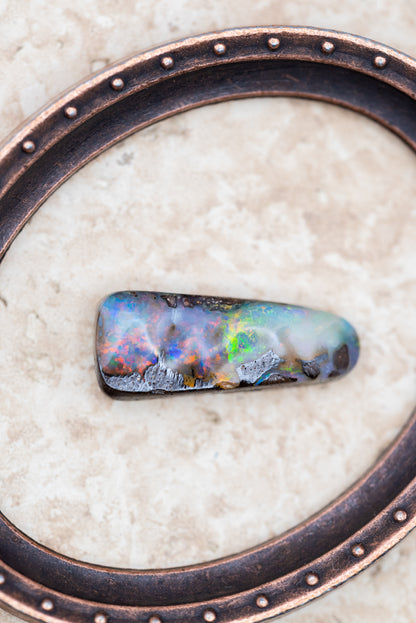 【No.012 — THE AURORA】Australian Boulder Opal