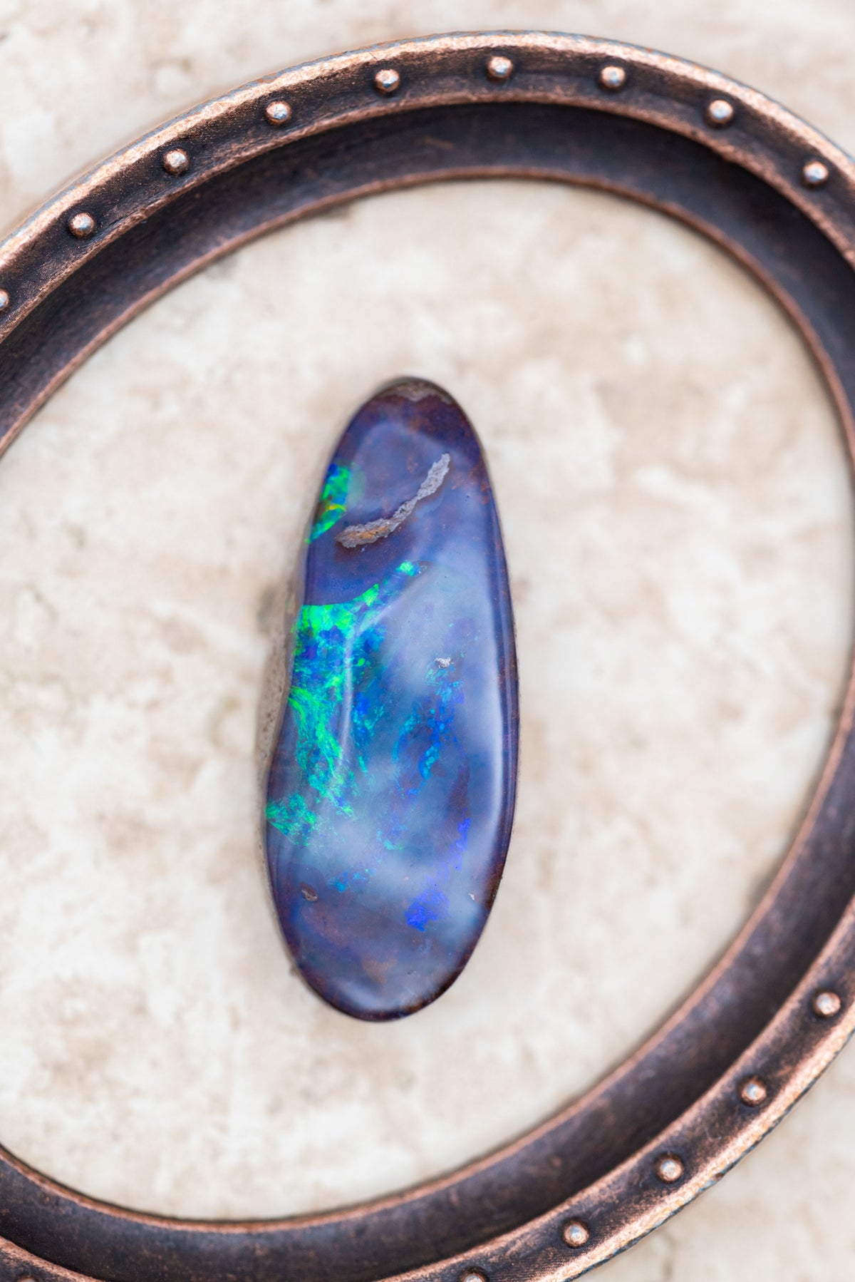 【No.017 — AURORA】Australian Boulder Opal