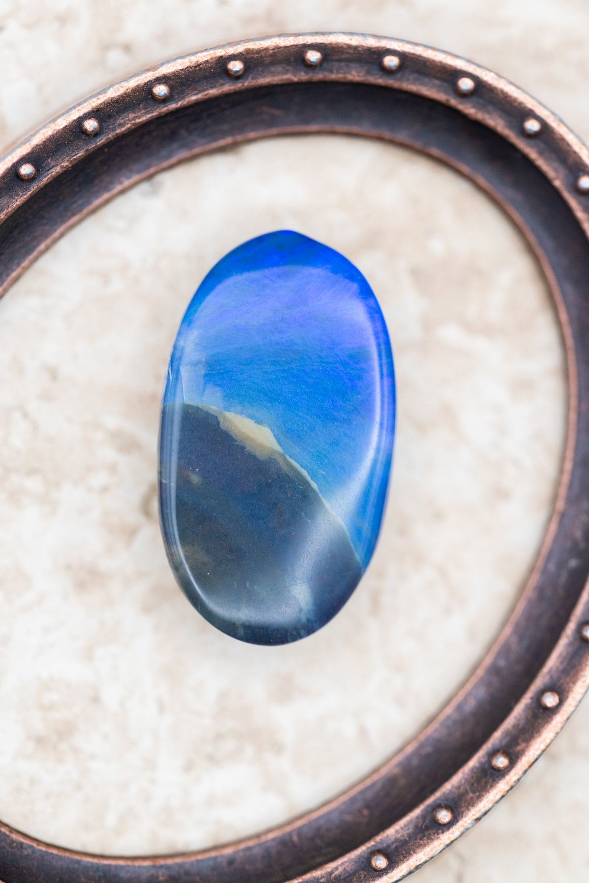 【NO.021 — SUNRISE OVER THE HORIZON】Australian Boulder Opal