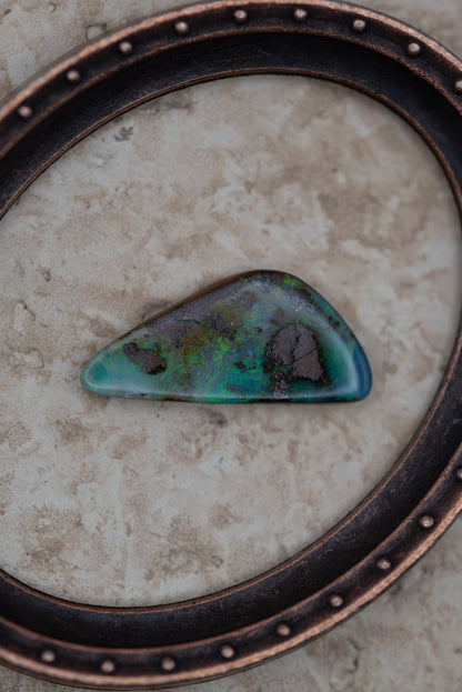 【NO.019 — EMERALD SHALLOWS】Australian Boulder Opal