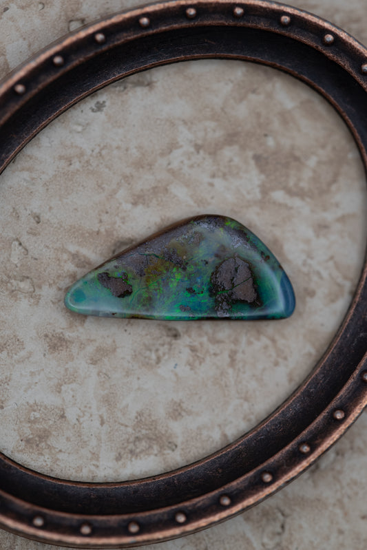【NO.019 — EMERALD SHALLOWS】Australian Boulder Opal