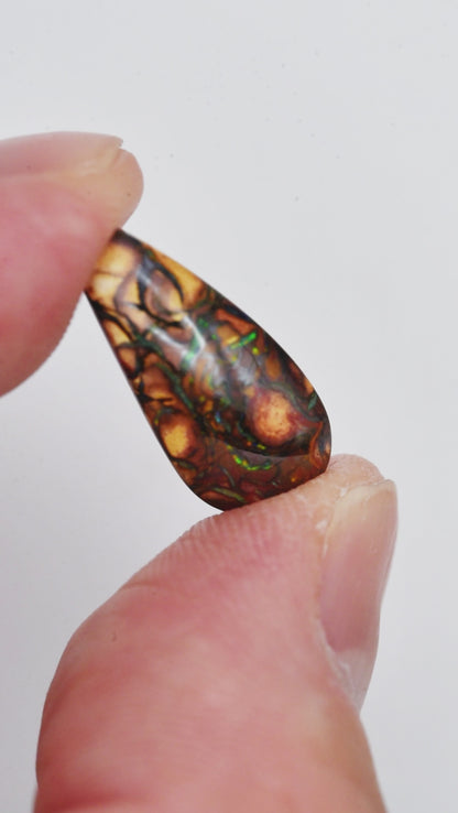 【No.014 — THE CANYON RIVER】Australian Boulder Opal