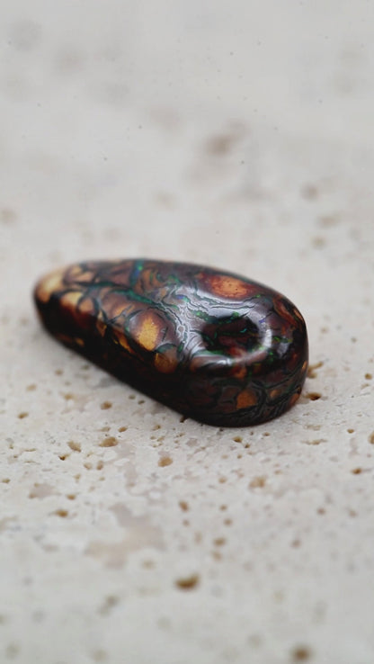 【No.014 — THE CANYON RIVER】Australian Boulder Opal