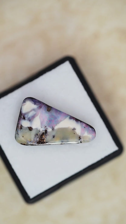 【001 — ALPENGLOW】Australian Boulder Opal