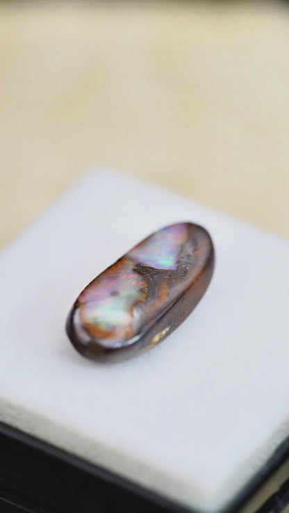 【005 — DAWN & STARS】Australian Boulder Opal