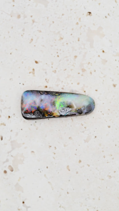 【No.012 — THE AURORA】Australian Boulder Opal