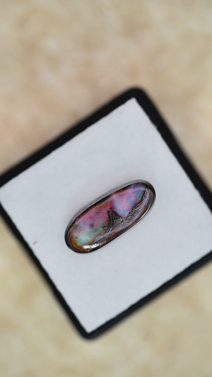 【005 — DAWN & STARS】Australian Boulder Opal