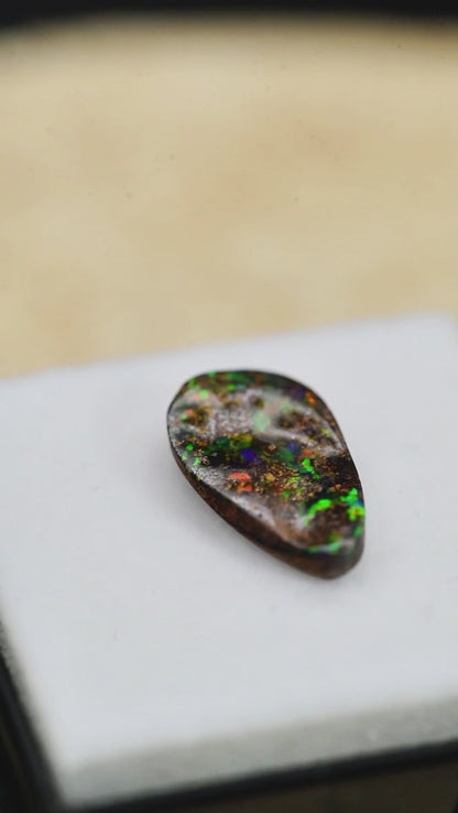【No.010 — NIGHT ARRIVAL】Australian Boulder Opal