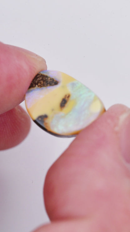 【No.018 — SMILING DOG】Australian Boulder Opal